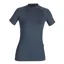 Shires Aubrion Ladies Revive Short Sleeve Base Layer - Navy