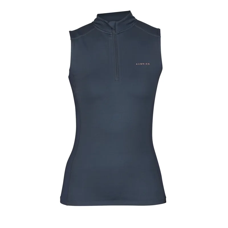 Shires Aubrion Revive Sleeveless Base Layer - Navy