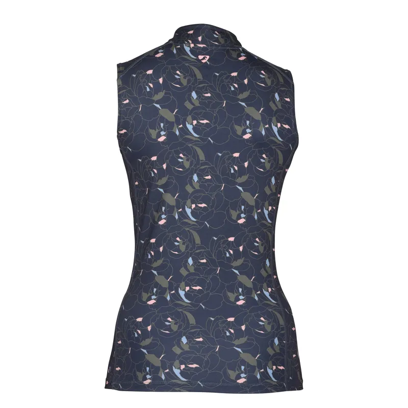 Shires Aubrion Revive Sleeveless Base Layer - Peony Print-1