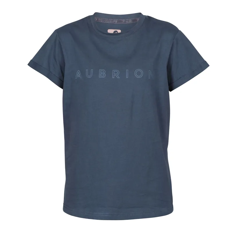 Shires Aubrion Repose Ladies T-Shirt - Navy-1