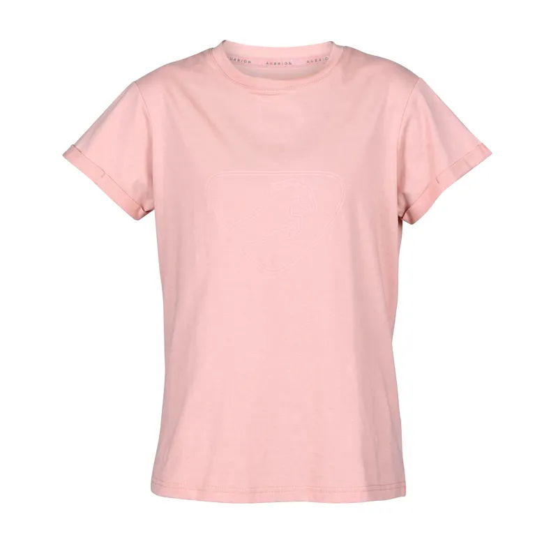 Shires Aubrion Repose Ladies T- Shirt - Rose