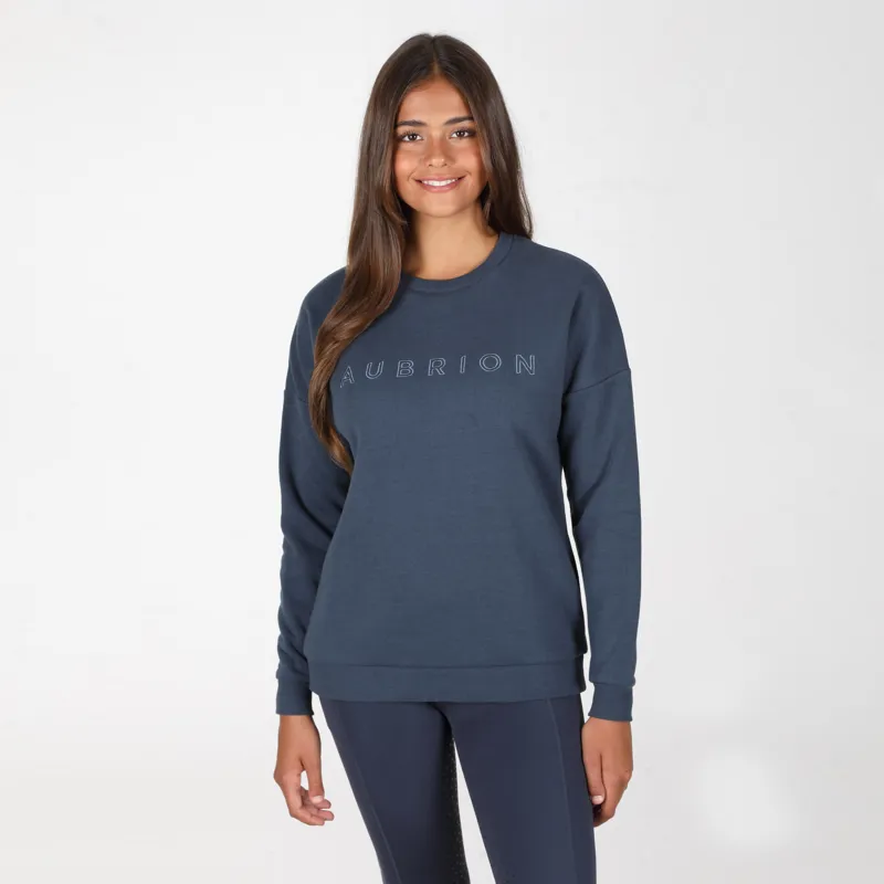Shires Aubrion Serene Sweatshirt - Navy-1