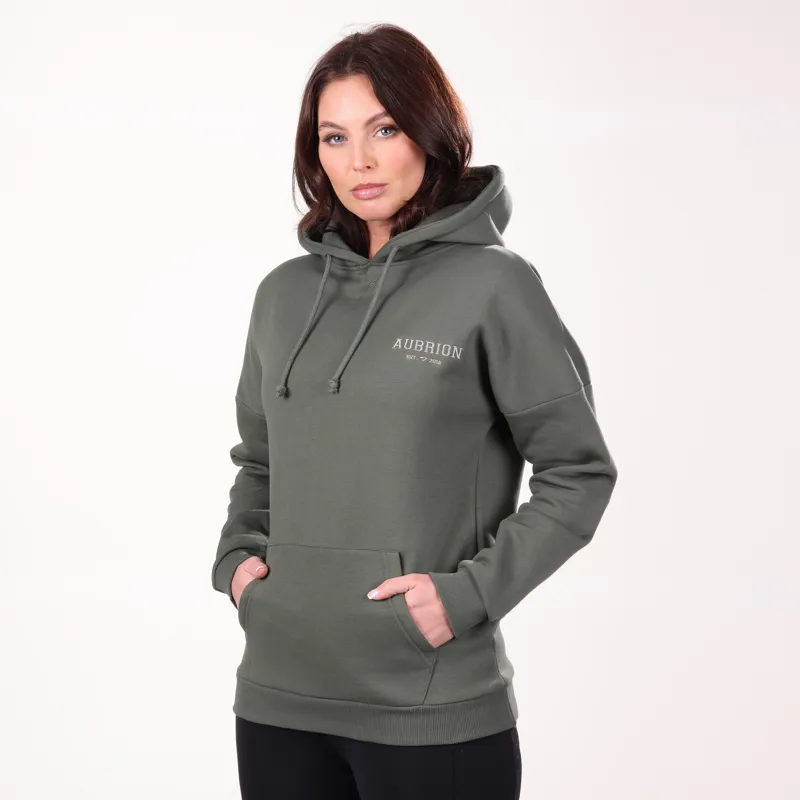 Shires Aubrion Serene Hoodie - Green-2