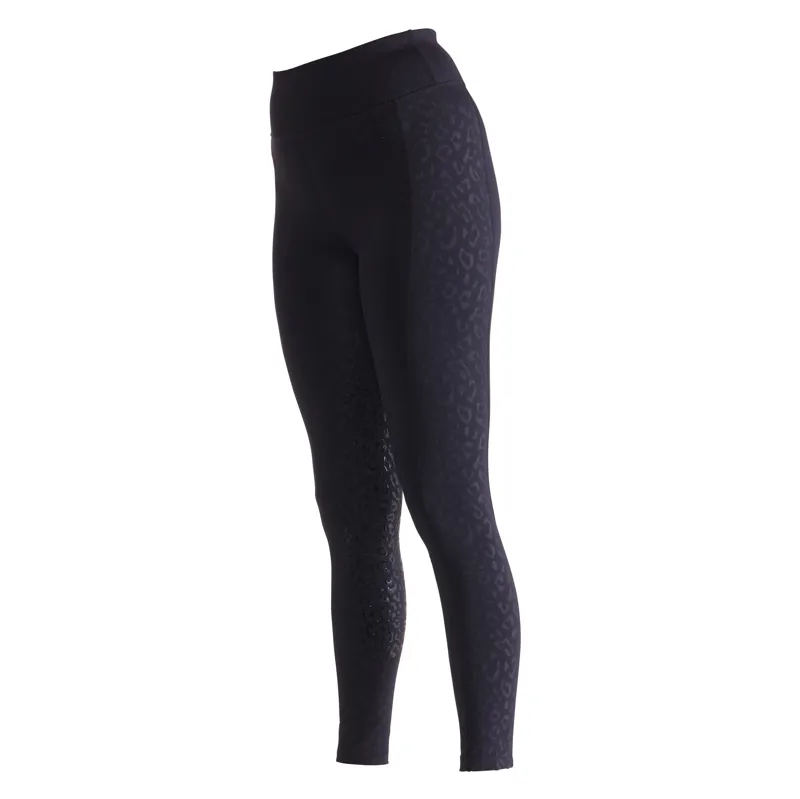 Shires Aubrion Non-Stop Ladies Riding Tights - Black
