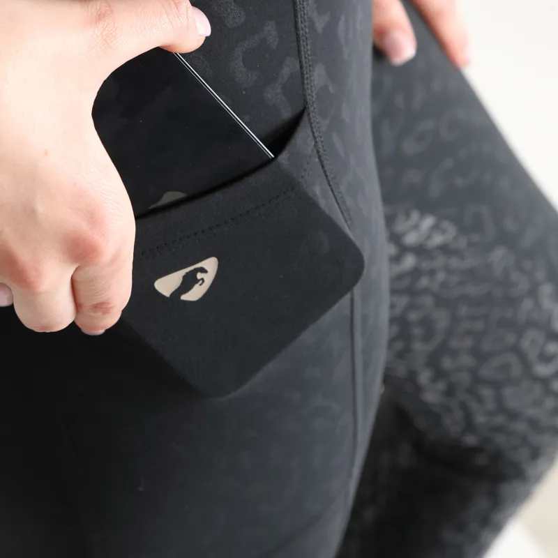 Shires Aubrion Non-Stop Ladies Riding Tights - Black-2