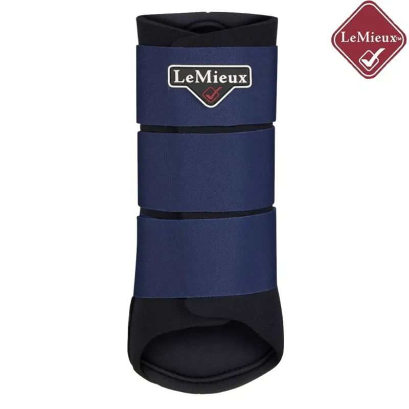 LeMieux Grafter Brushing Boot - Ink Blue-1