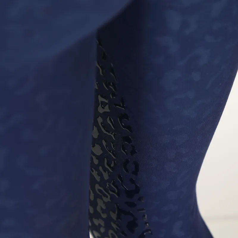 Shires Aubrion Childrens Non-Stop Riding Tights - Ink-2