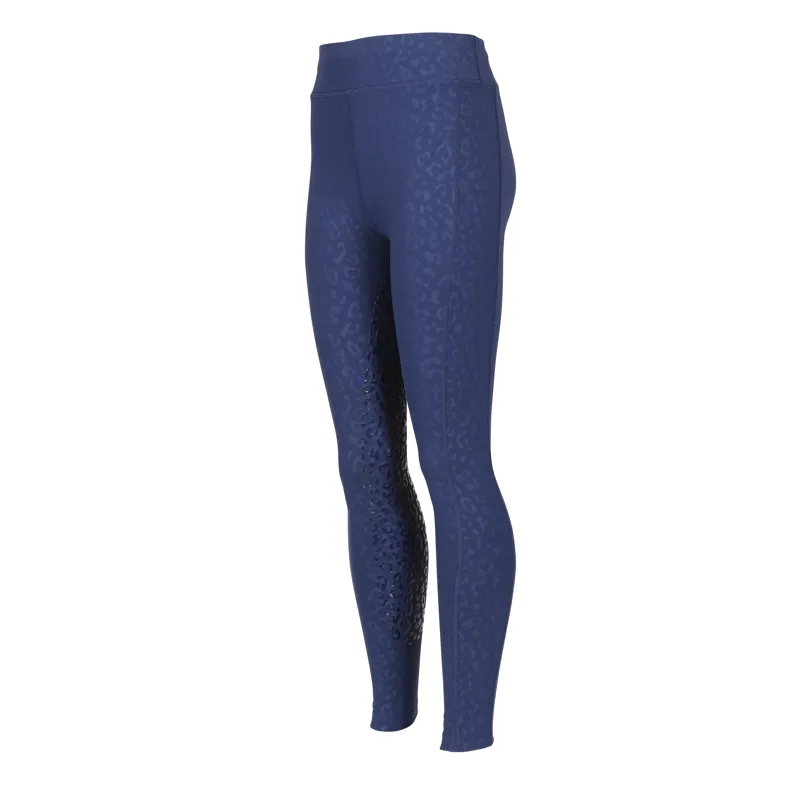 Shires Aubrion Childrens Non-Stop Riding Tights - Ink