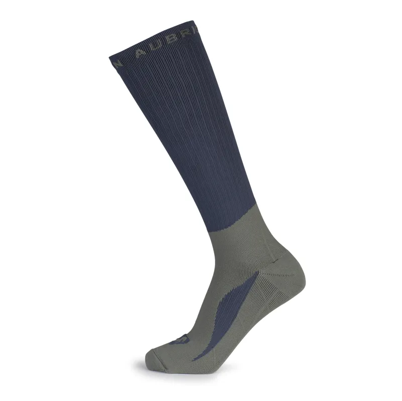 Shires Aubrion Tempo Compression Socks - Navy