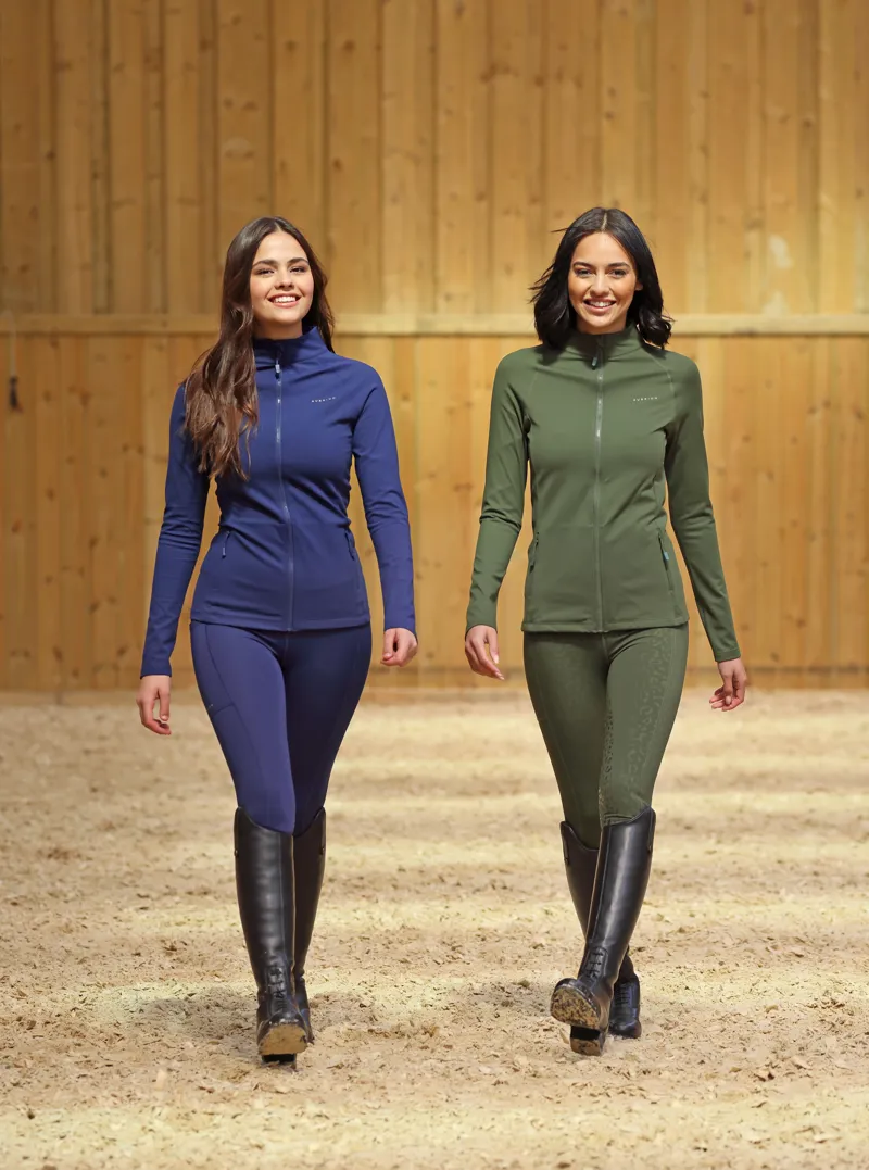 Shires Aubrion Non-Stop Ladies Riding Tights - Ink-4