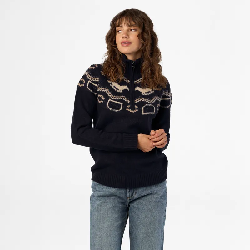 HV Polo Josie Pullover - Navy-1