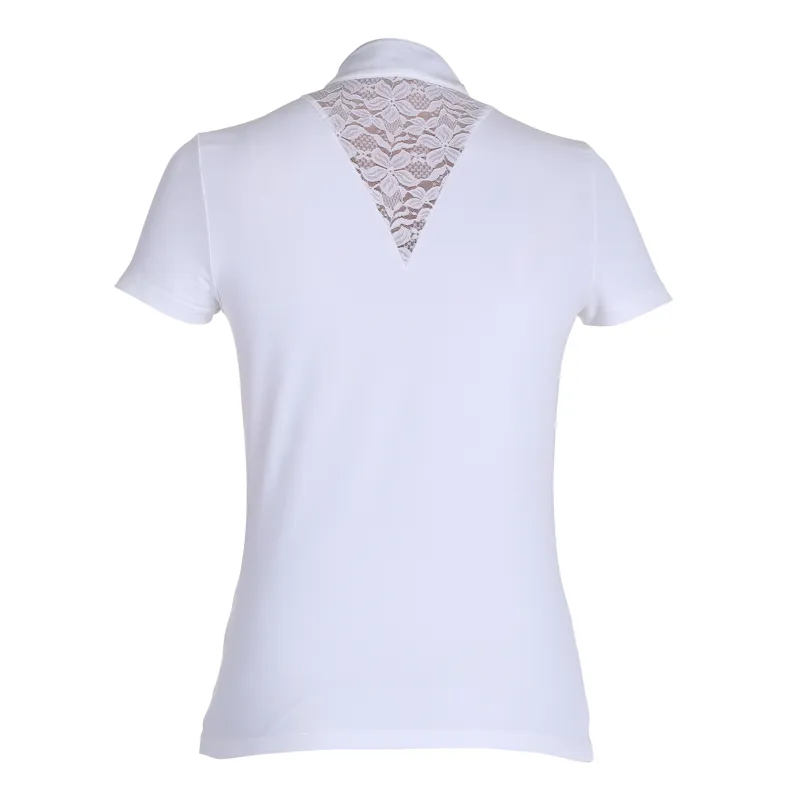 Shires Aubrion Albury Ladies Show Shirt - White-2