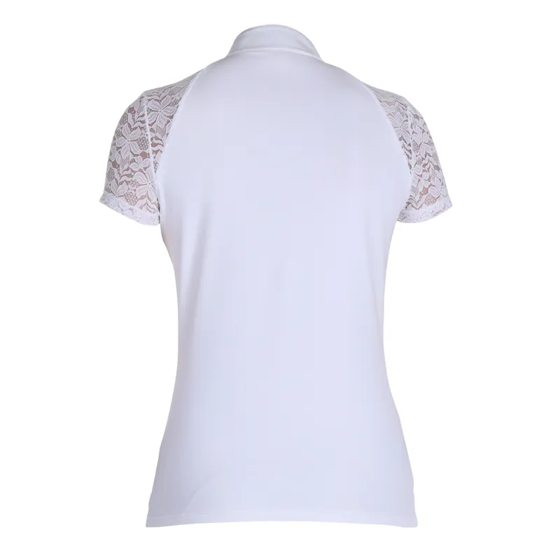 Shires Aubrion Moorgate Ladies Show Shirt - White-2