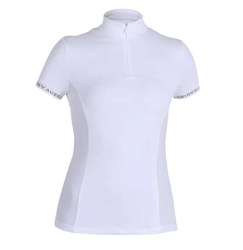 Shires Aubrion Norwich Ladies Show Shirt - White