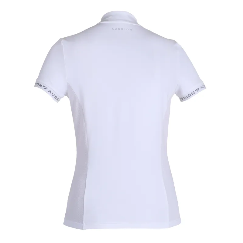 Shires Aubrion Norwich Ladies Show Shirt - White-2