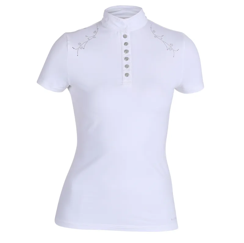 Shires Aubrion Lincoln Maids Show Shirt - White