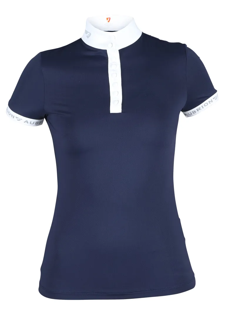 Shires Aubrion Chester Ladies Show Shirt - Blue