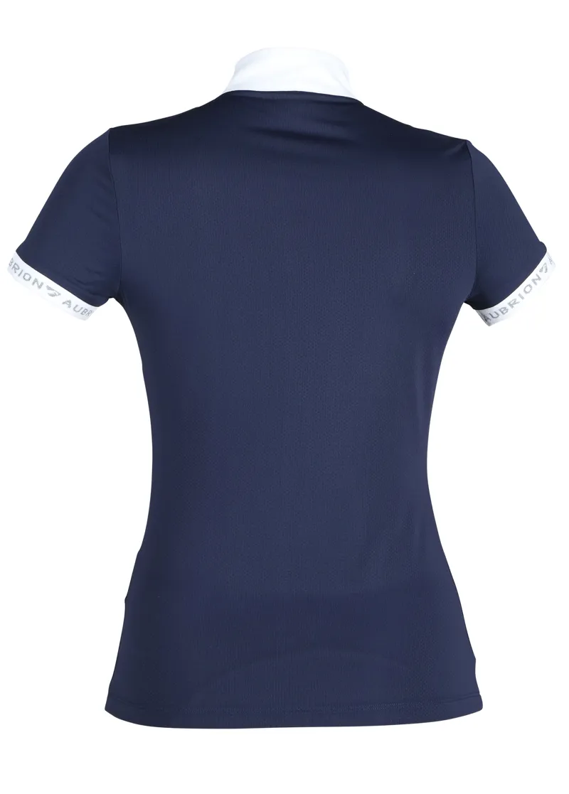 Shires Aubrion Chester Ladies Show Shirt - Blue-2