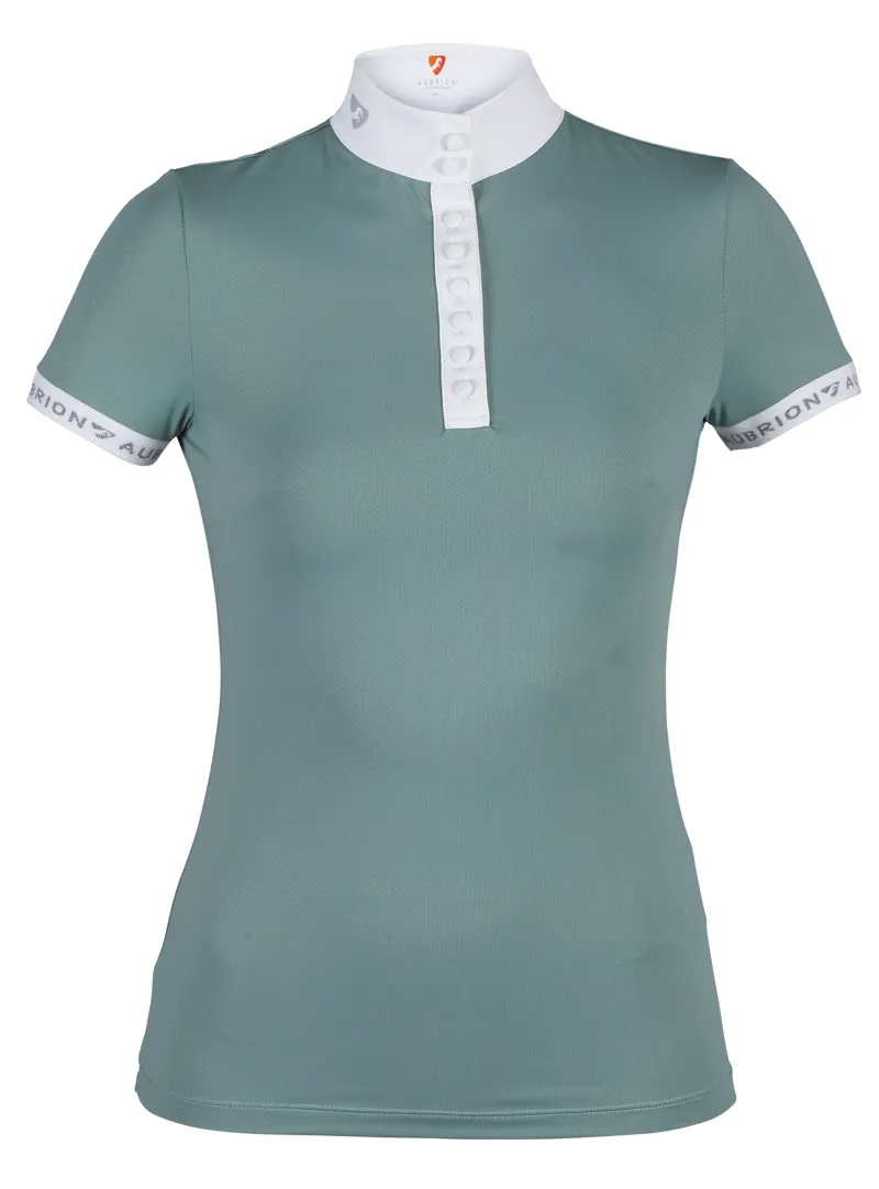 Shires Aubrion Chester Ladies Show Shirt - Sage