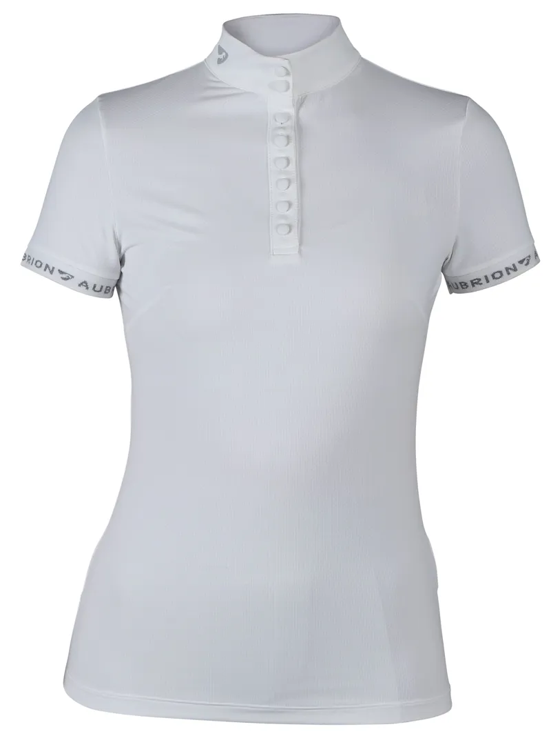 Shires Aubrion Chester Ladies Show Shirt - White