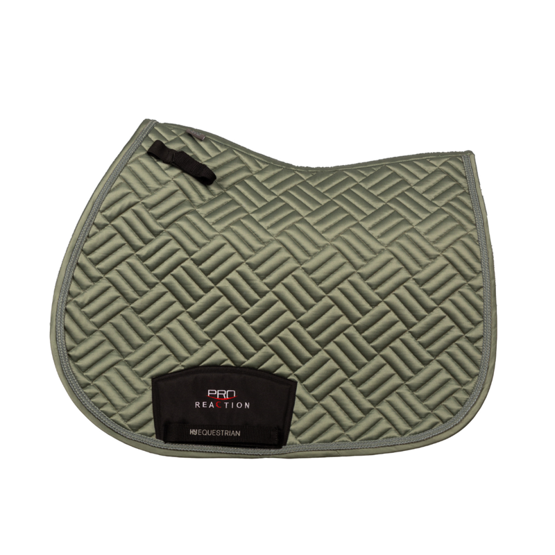Hy Equestrian ProReaction Recherché GP/Jumping Saddle Pad - Pistachio