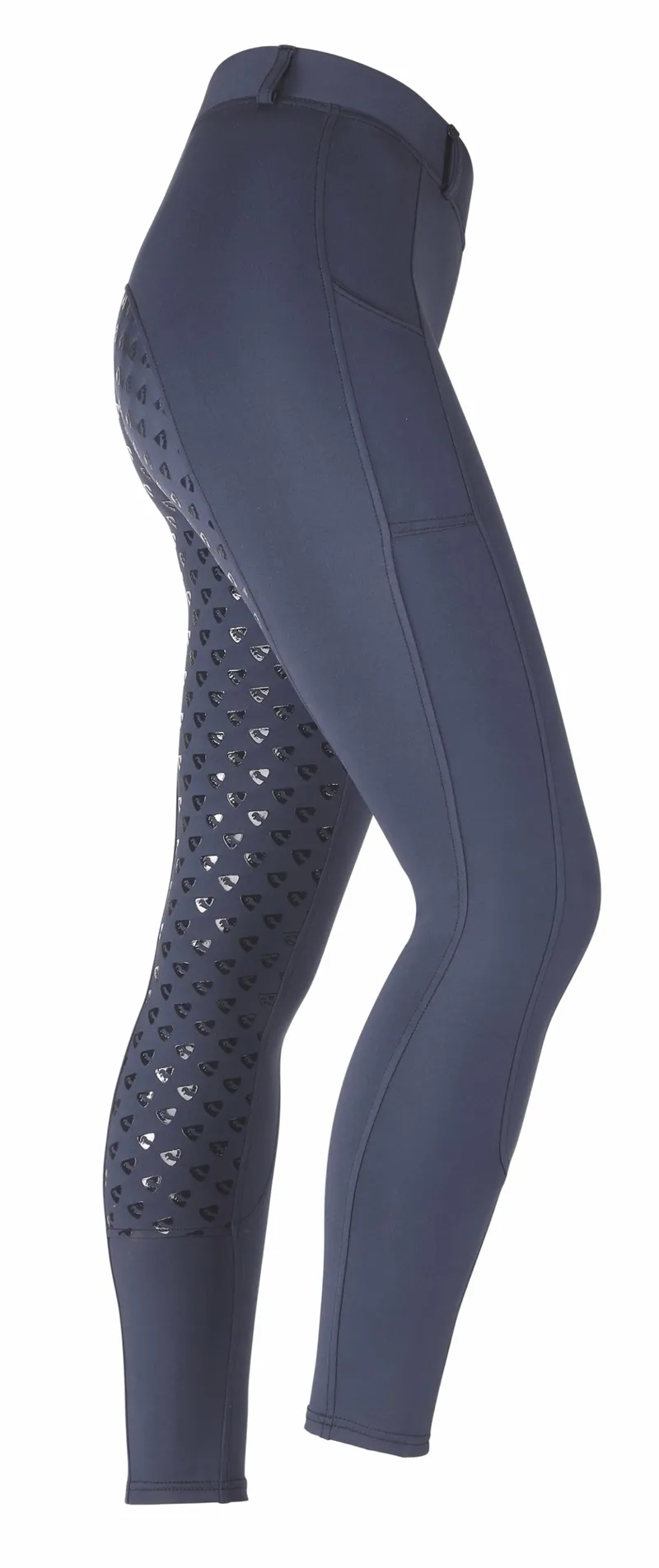 Shires Aubrion Albany Ladies Riding Tights - Navy