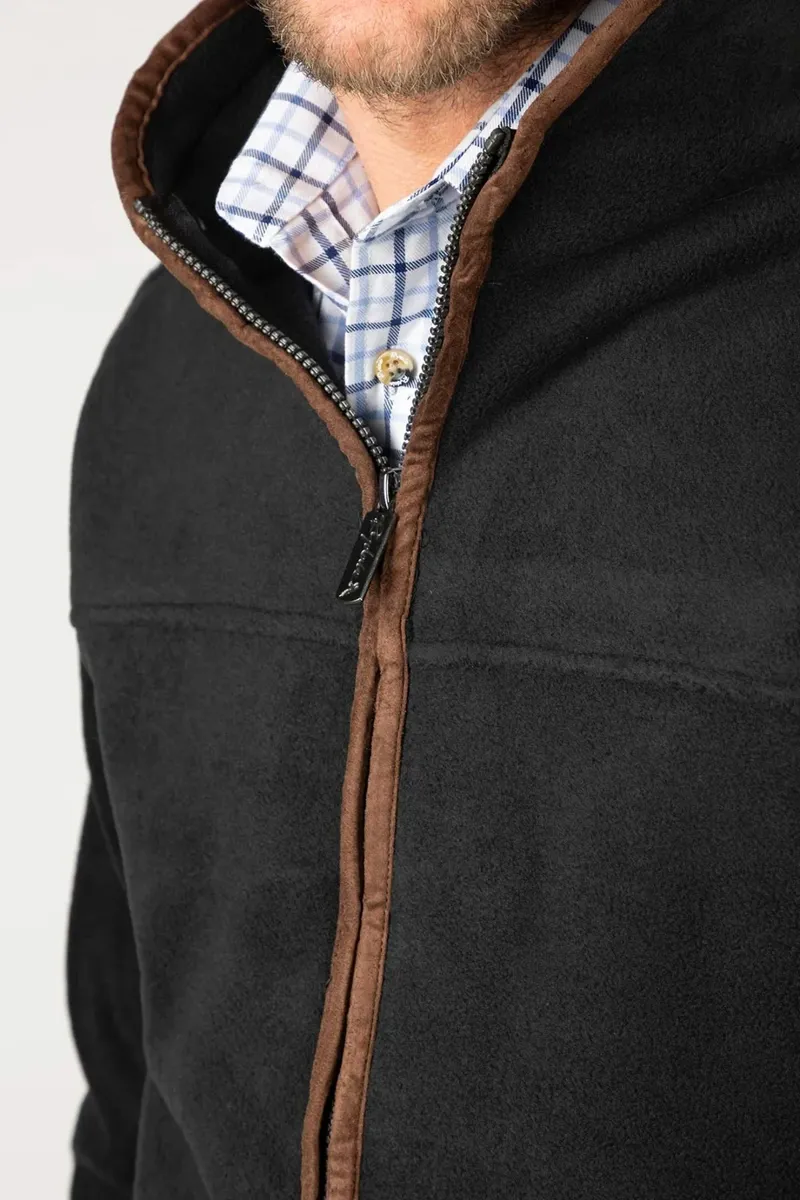 Rydale Men's Huggate Full Zip Fleece Jacket - Iron-6