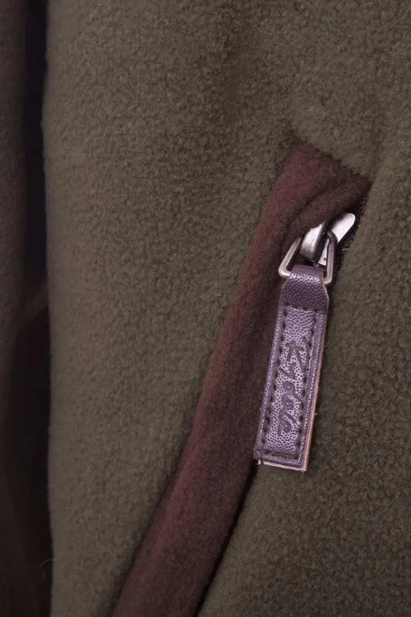 Rydale Gransmoor Men's Half Zip Fleece - Olive-10
