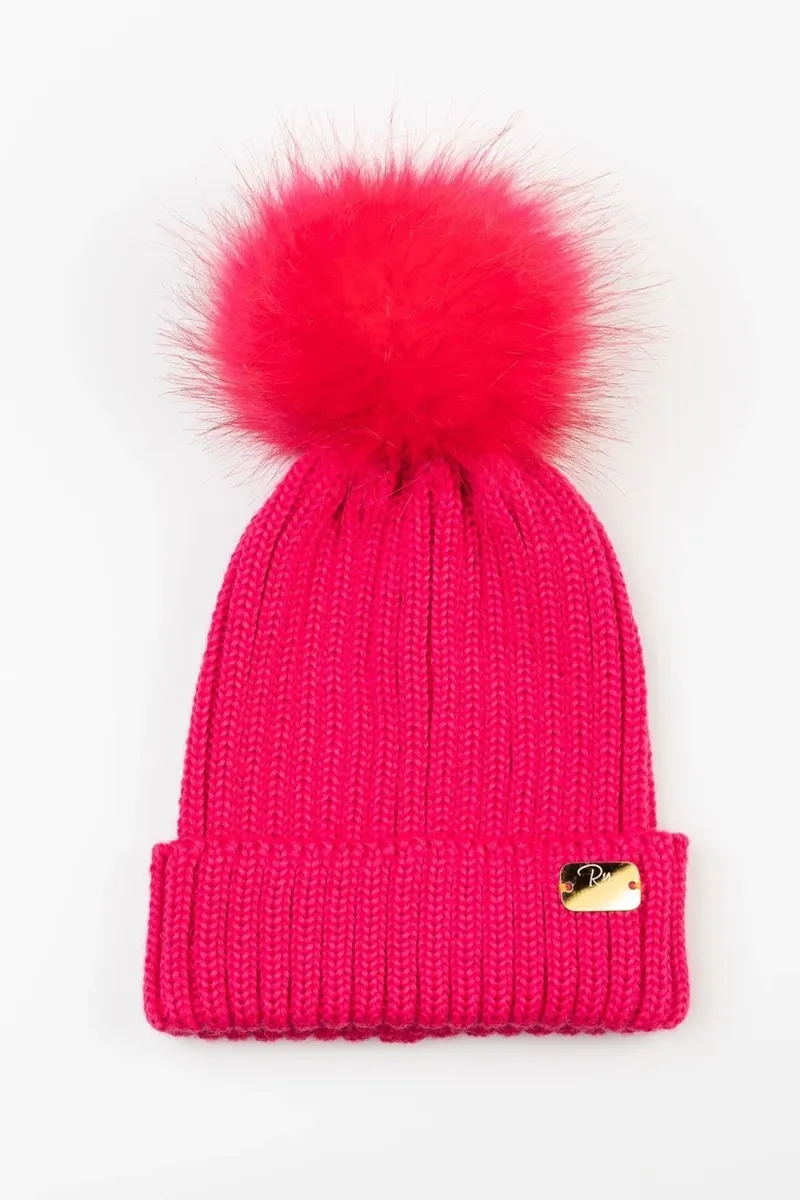 Rydale Bella Girls Pom Pom Hat - Bonbon