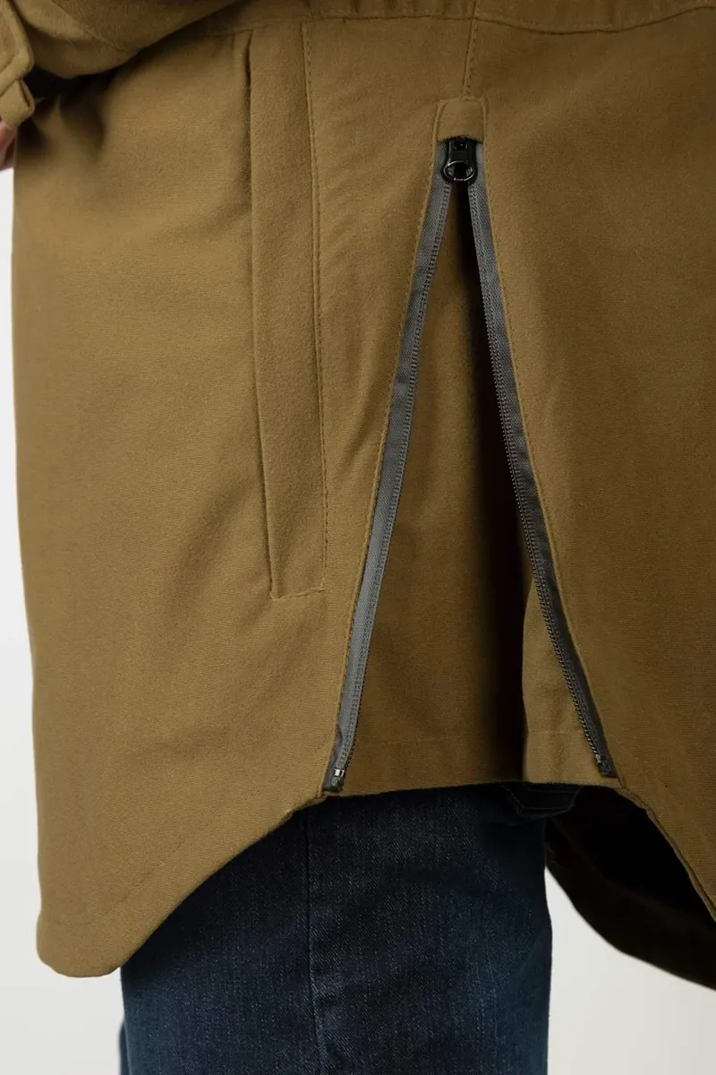 Rydale Danby Men's Long Performance Shooting Smock - Light Khaki-6