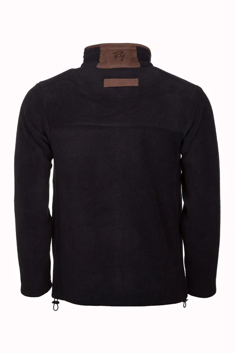 Rydale Men's Huggate Full Zip Fleece Jacket - Iron-2