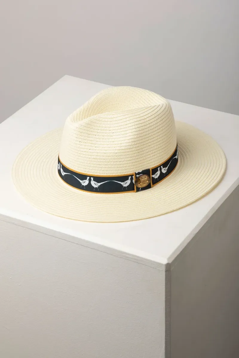 Rydale Malton Men's Panama Hat - Navy Pheasant