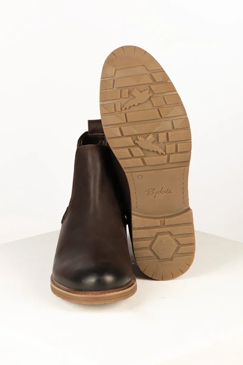 Rydale Mens Thirsk Leather Chelsea Boot - Waxy Brown-3