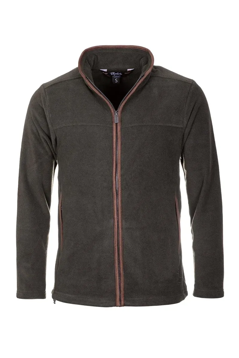 Rydale Men's Huggate Full Zip Fleece Jacket - Khaki
