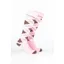 Rydale Womens Bamboo Rich Argyle Riding Socks Pack of Ten - Argyle Soft Pink/Mocha/Cream