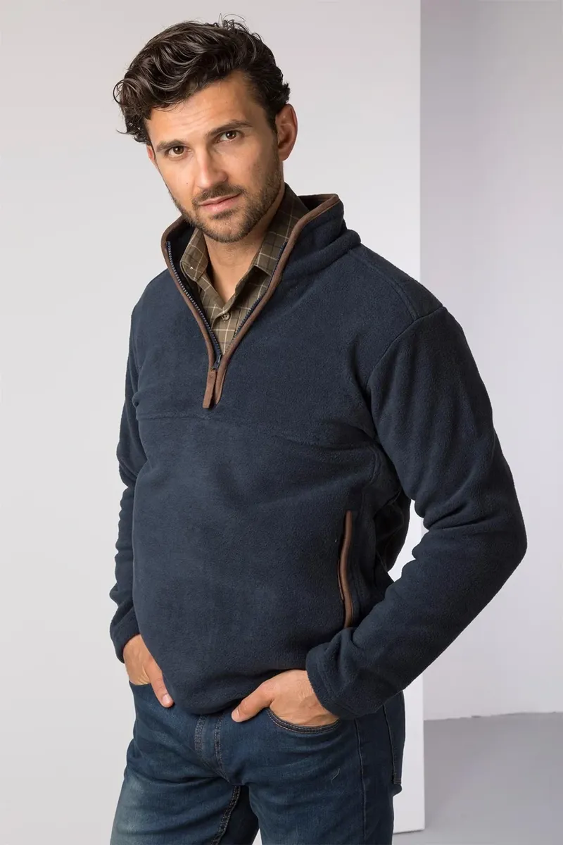 Rydale Huggate Men's Overhead Fleece - Ink