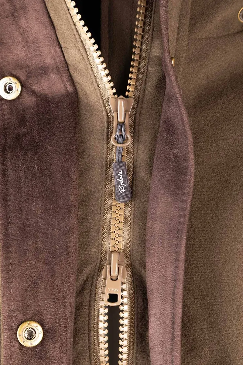 Rydale Ladies 3/4 Length Coat Danby - Brown-3