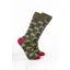 Rydale Men's Bamboo Rich Car Ankle Socks Pack of 10 - 4X4 Dark Olive