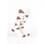 Rydale Womens Bamboo Rich Argyle Riding Socks Pack of Ten - Argyle Cream/Soft Pink/Mocha