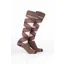 Rydale Womens Bamboo Rich Argyle Riding Socks Pack of Ten - Argyle Mocha/Soft Pink/Brown