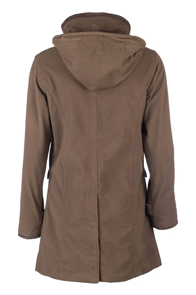 Rydale Ladies 3/4 Length Coat Danby - Brown-2
