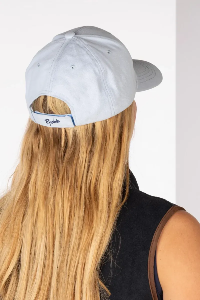 Rydale Ripon Ladies Snaffle Baseball Cap - Soft Blue-2