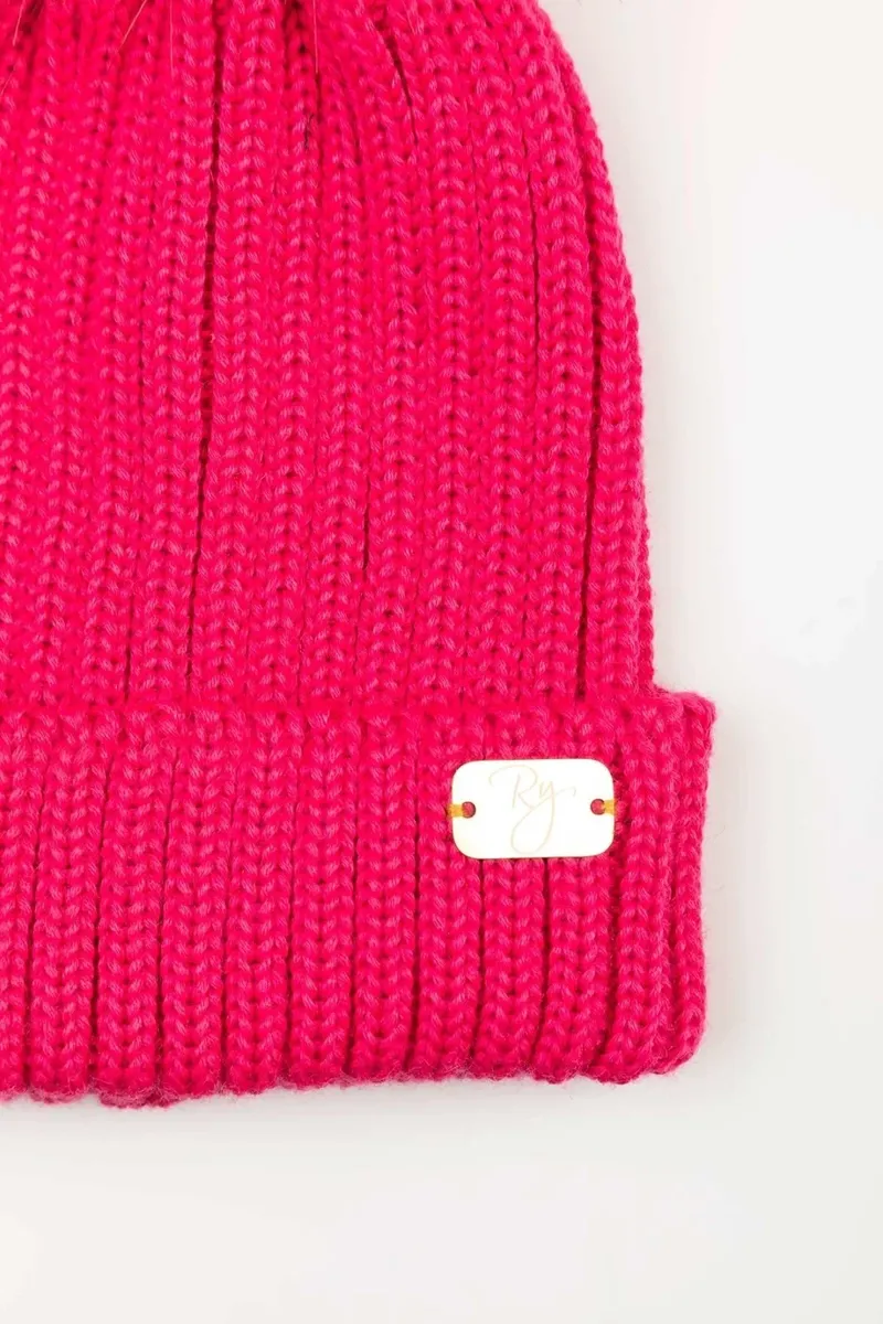 Rydale Bella Girls Pom Pom Hat - Bonbon-1