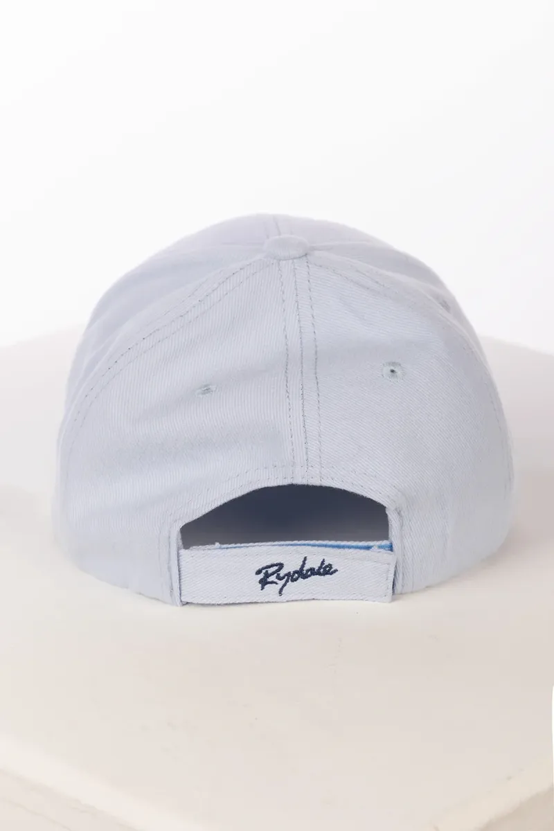 Rydale Ripon Ladies Snaffle Baseball Cap - Soft Blue-3