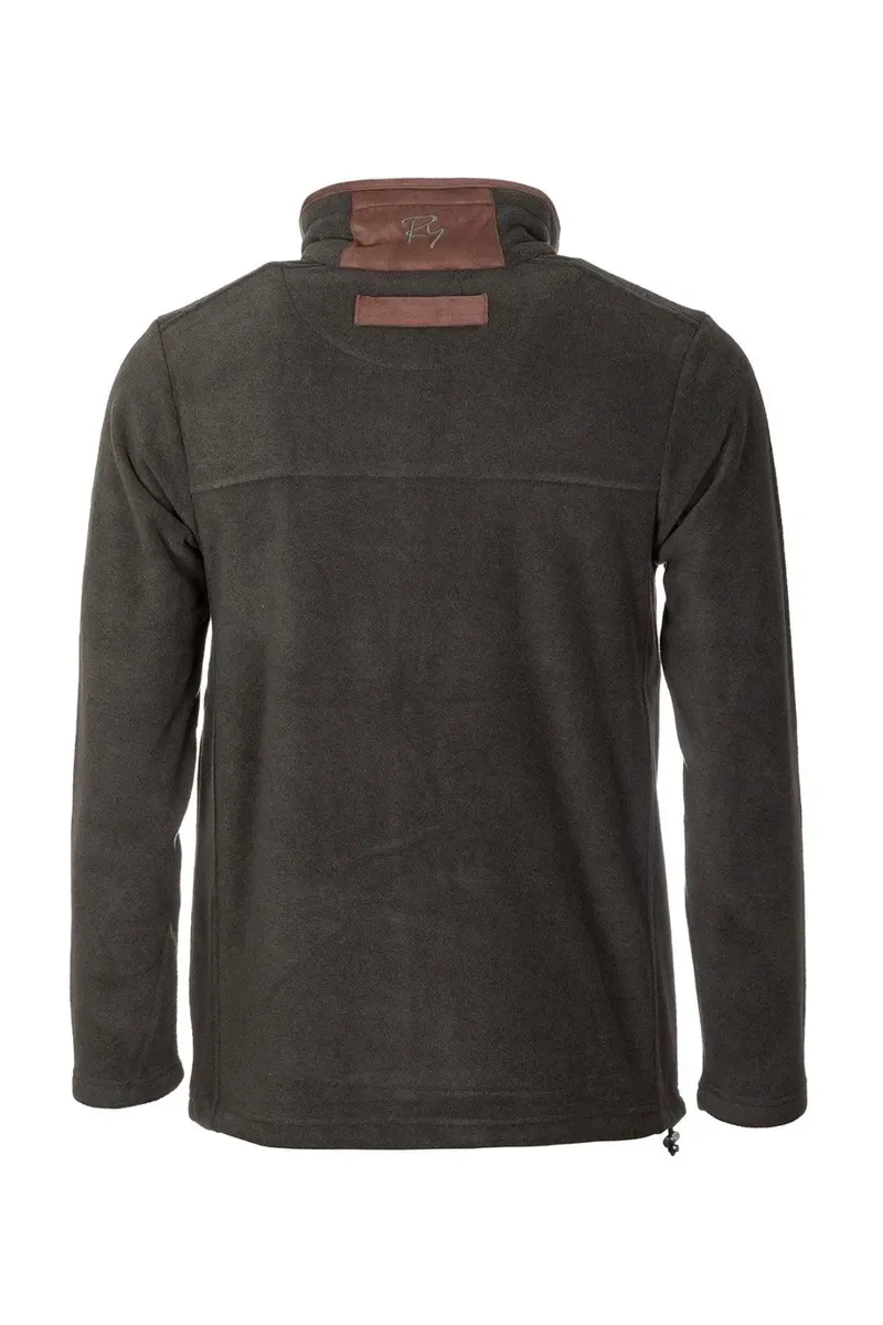 Rydale Men's Huggate Full Zip Fleece Jacket - Khaki-1
