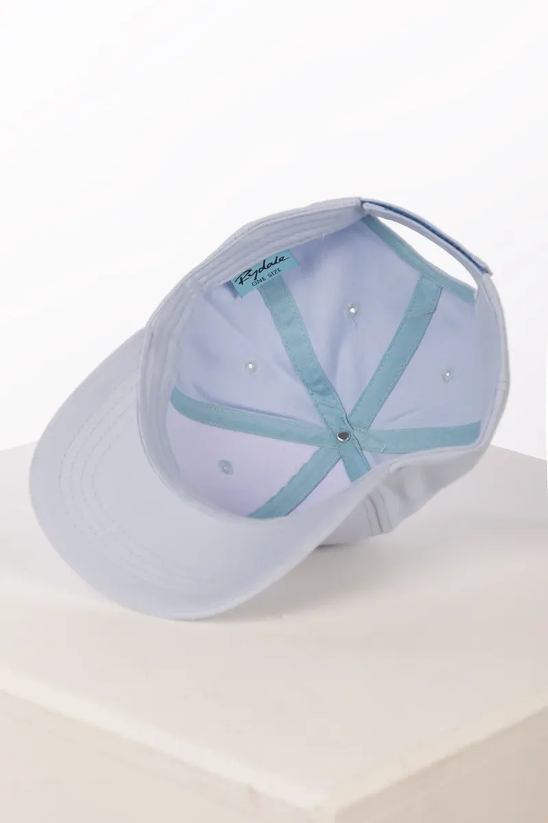 Rydale Ripon Ladies Snaffle Baseball Cap - Soft Blue-4