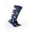 Rydale Womens Bamboo Rich Argyle Riding Socks Pack of Ten - Argyle Navy/Soft Pink/Thyme