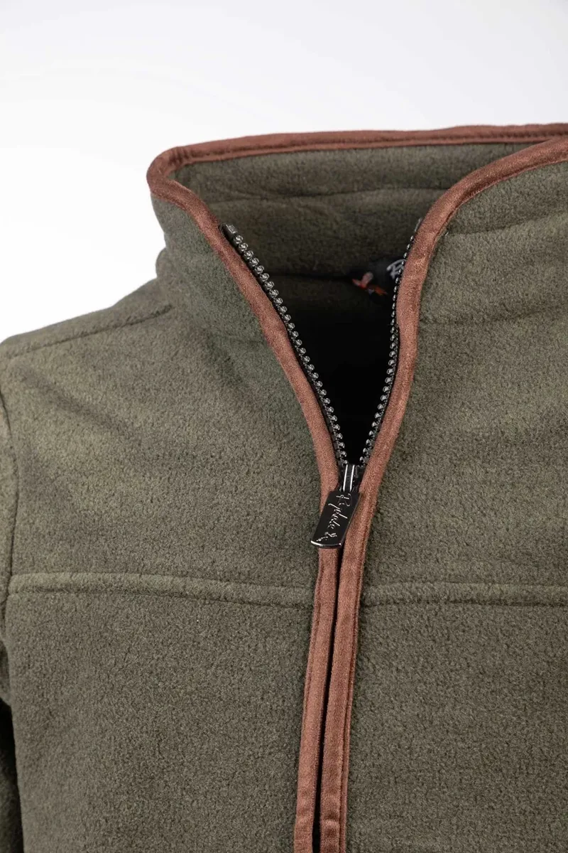 Rydale Kid's Huggate Fleece Jacket - Khaki-2