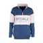 Rydale Ladies Byland Sweatshirt - Mid Blue/Pale Pink/Mid Blue