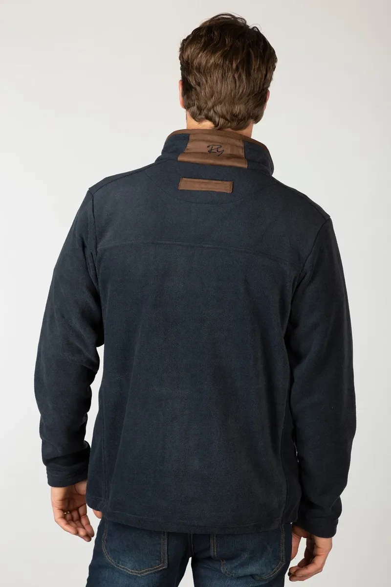 Rydale Men's Huggate Full Zip Fleece Jacket - Ink-1
